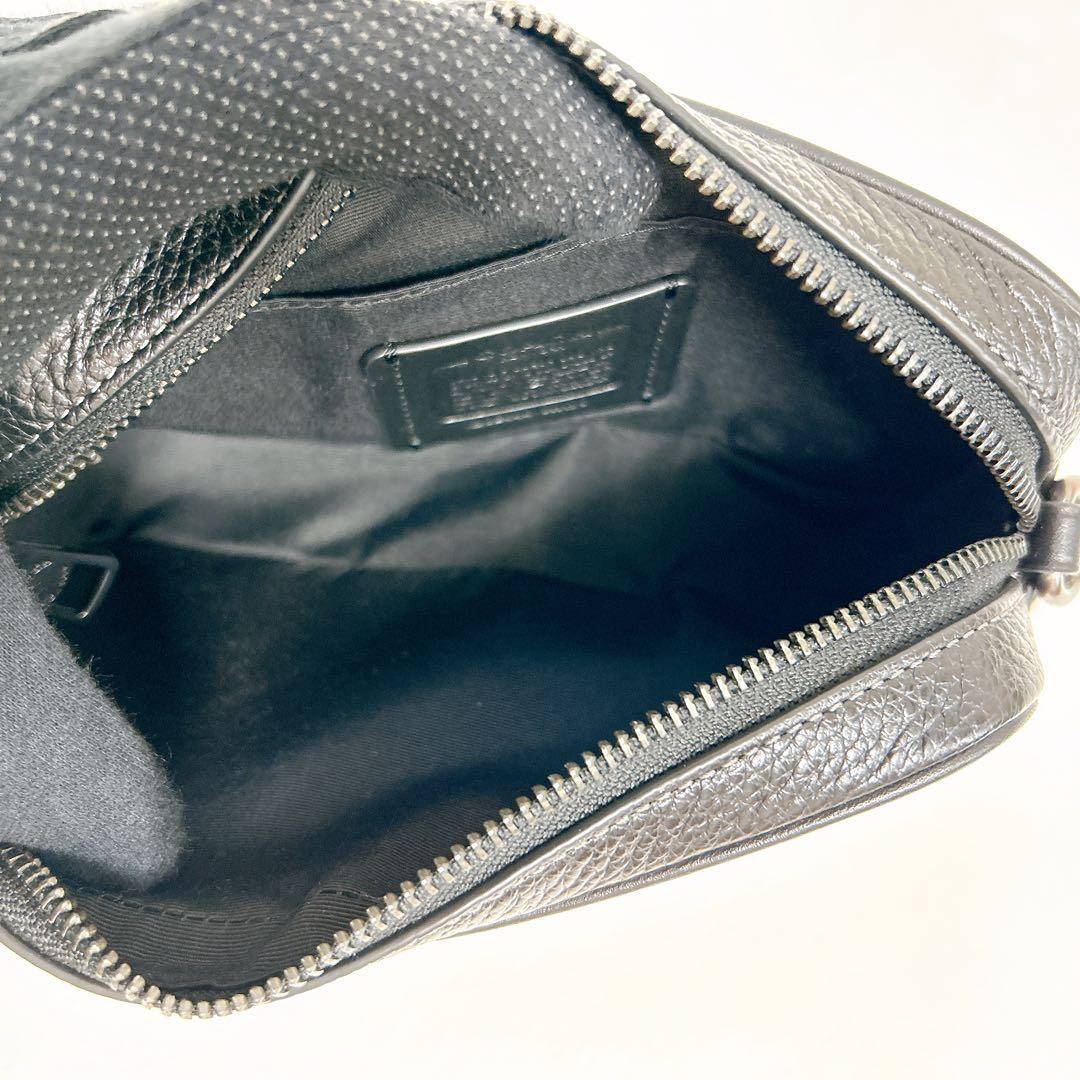 極美品 コーチ ジェイデン ショルダーバッグ クロスボディ 2way レザー 黒