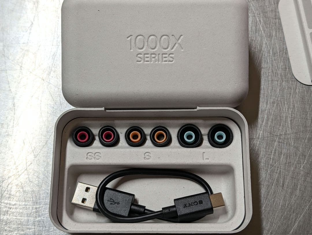 ソニー WF-1000XM5 ブラック 付属品完備 ワイヤレスイヤホン SONY