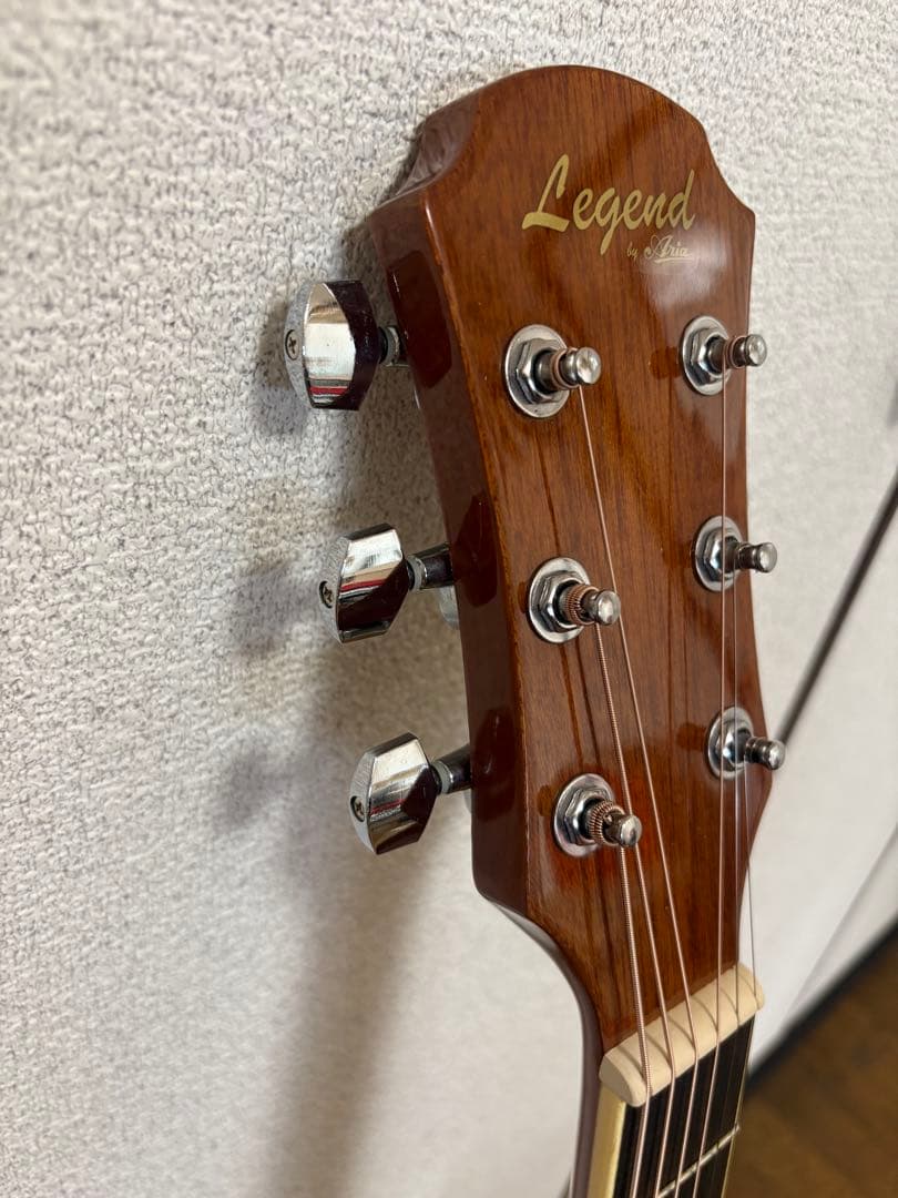 Legend アコースティックギター レッド/ブラック