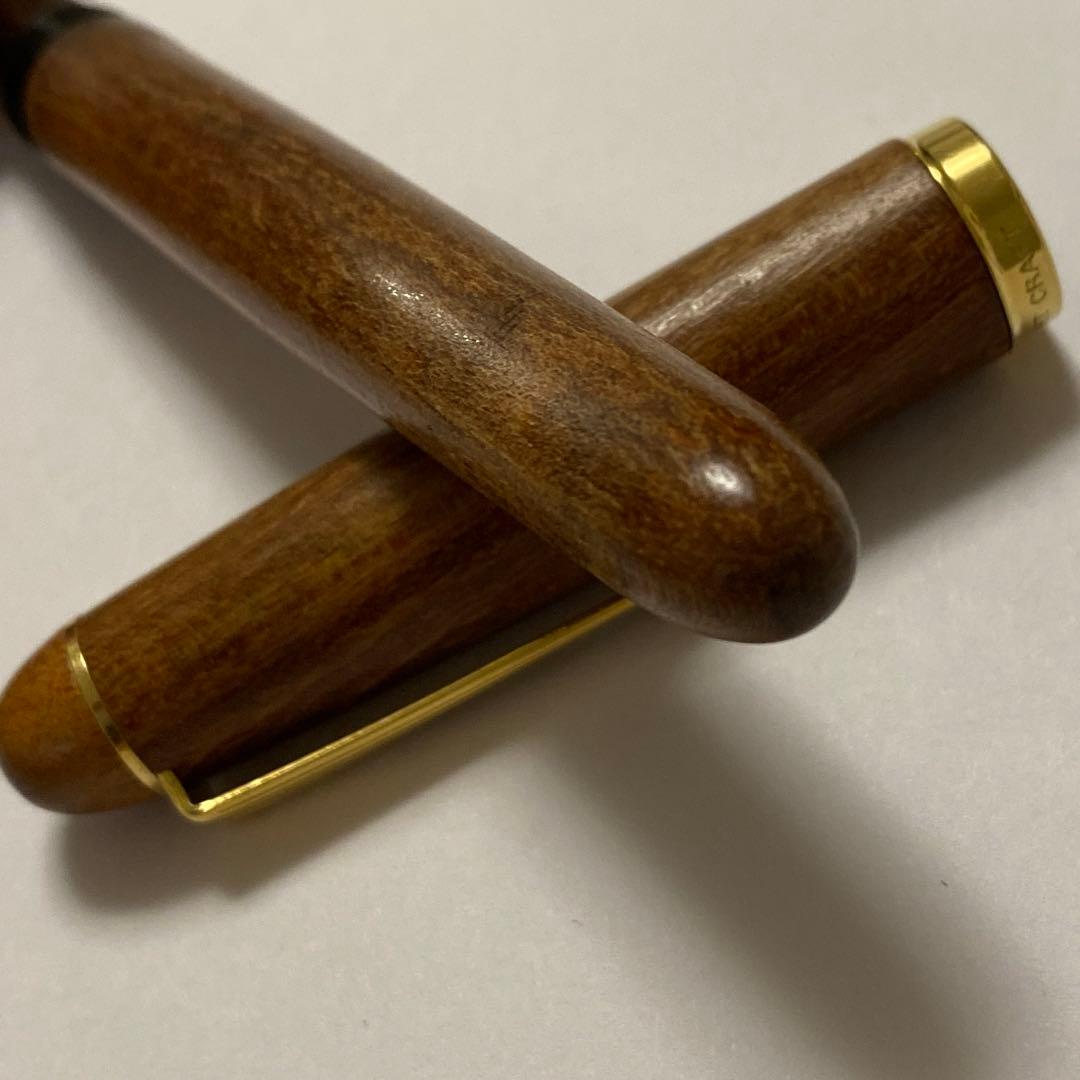 s*y様 パイロット　木製 万年筆 ブラウン　カスタム　ジャパン　14k