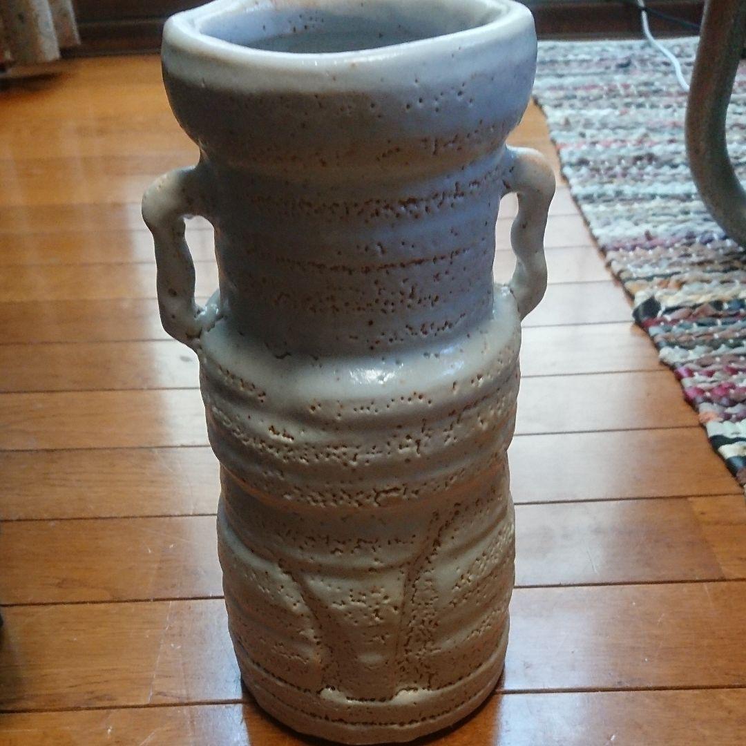しのやき虎渓窯花瓶