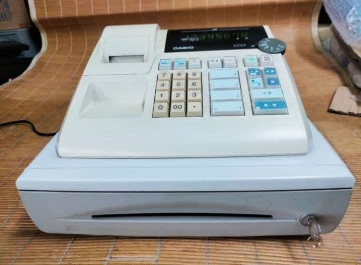 カシオレジスター　100ER　簡単便利特殊　送料込　000121