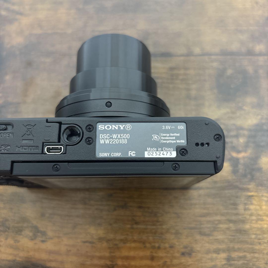 【超美品】SONY DSC-WX500ソニーCyber-shotデジタルカメラ
