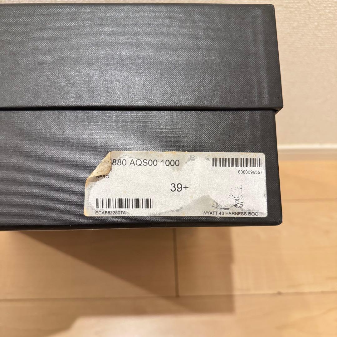 正規品 SAINT LAURENT サンローラン レザー リングブーツ39.5