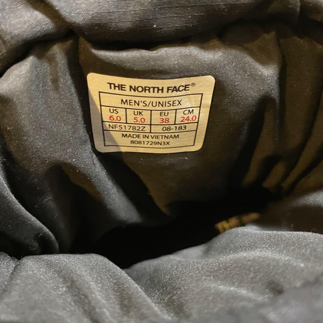 ノースフェイス ヌプシブーティ 24cm ブラック THE NORTH FACE