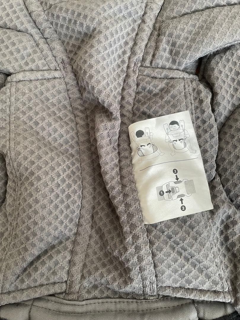 【美品】エルゴ ergobaby OMNI breeze 抱っこ紐 グレー