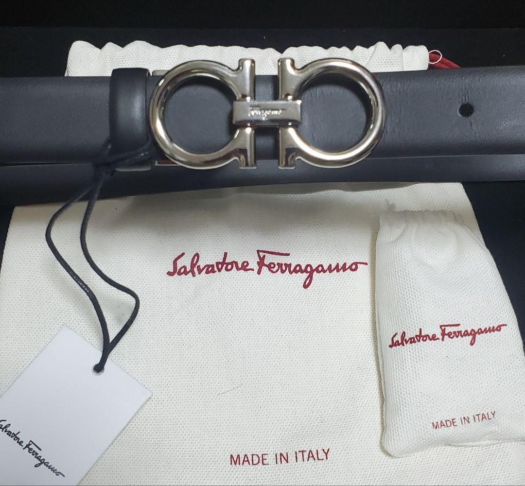 Salvatore Ferragamo フェラガモ ダブルガンチーニレザーベルト
