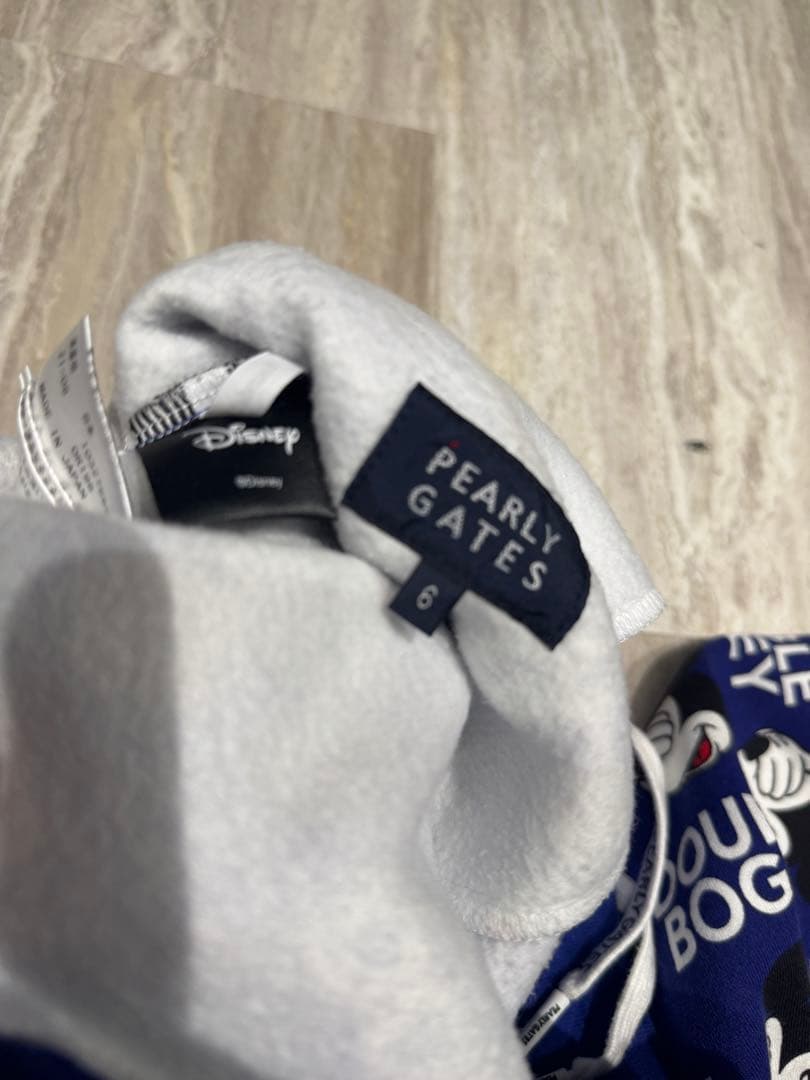 【PEARLY GATES】ミッキーマウス　上下セット　ネイビー