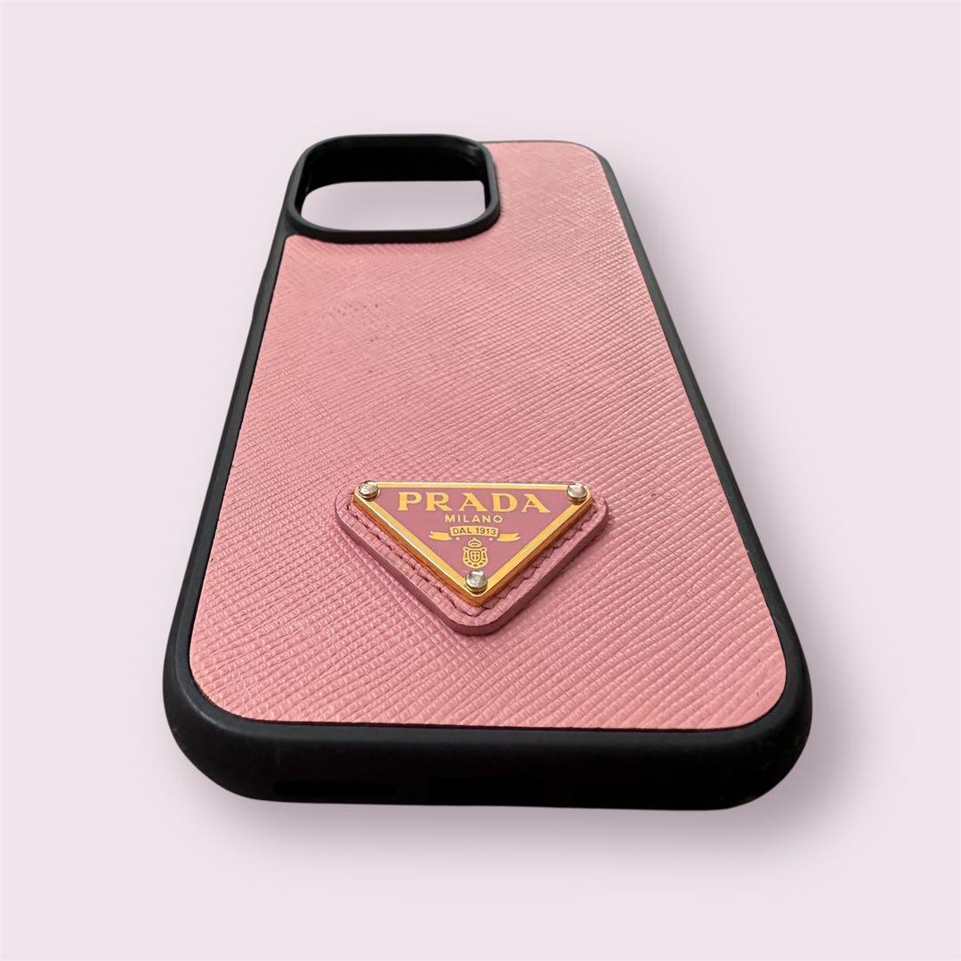 PRADA サフィアーノレザー iPhone 14Pro ケース【美品】
