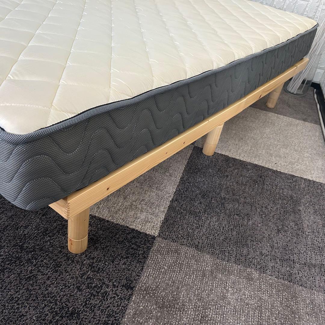 都内23区送料無料❗️ シングルベッド　マットレス　フレームセット✨