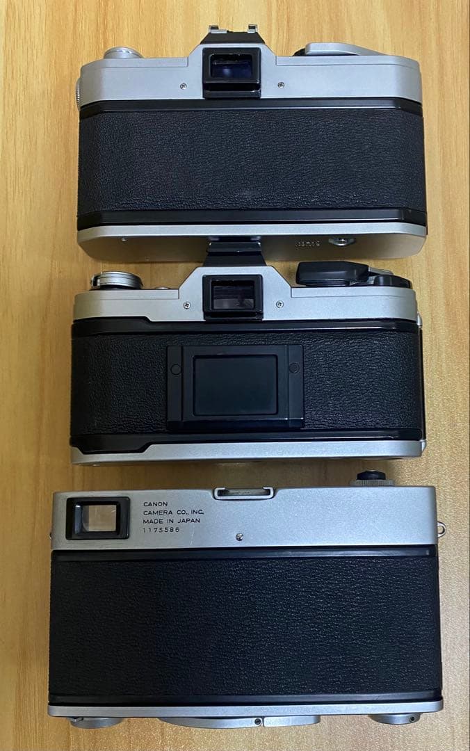 Canon AE-1 FTb Canonet 一眼レフフィルムカメラ 3台