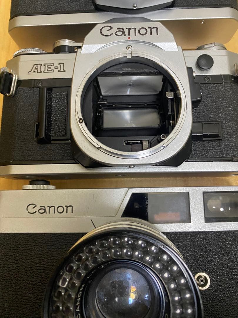 Canon AE-1 FTb Canonet 一眼レフフィルムカメラ 3台