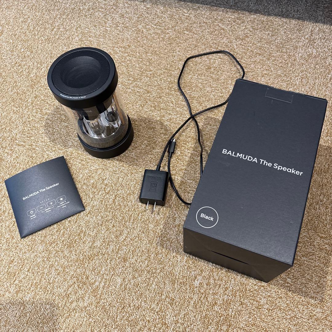 【箱付き】BALMUDA The Speaker ブラック