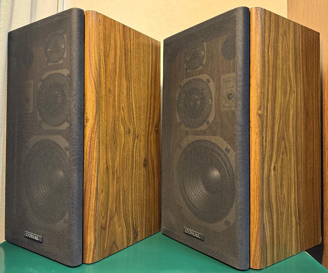 CORAL コーラル DX-3 3ウェイ・バスレフ方式 エッジ良好 ～35kHz