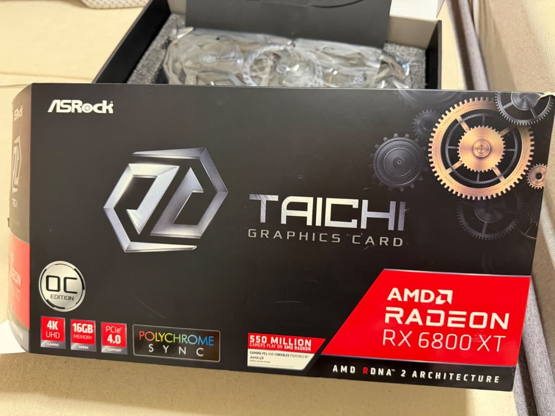 ASRock RX 6800 XT グラフィックカード