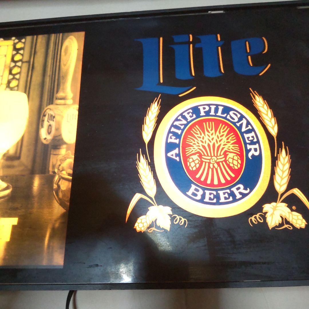 専用商品、希少レトロヴィンテージLite ビール ライトボックス