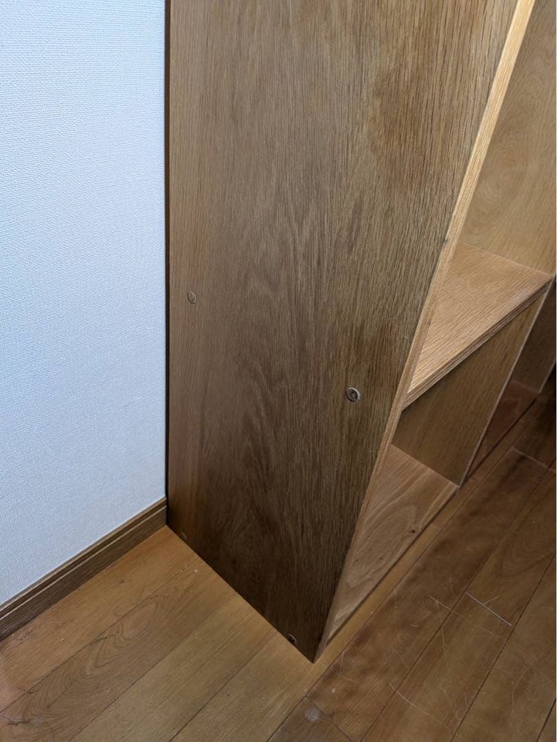 ■送料込■無印良品 スタッキングシェルフ 3×2 木製家具棚MUJIオーク材収納