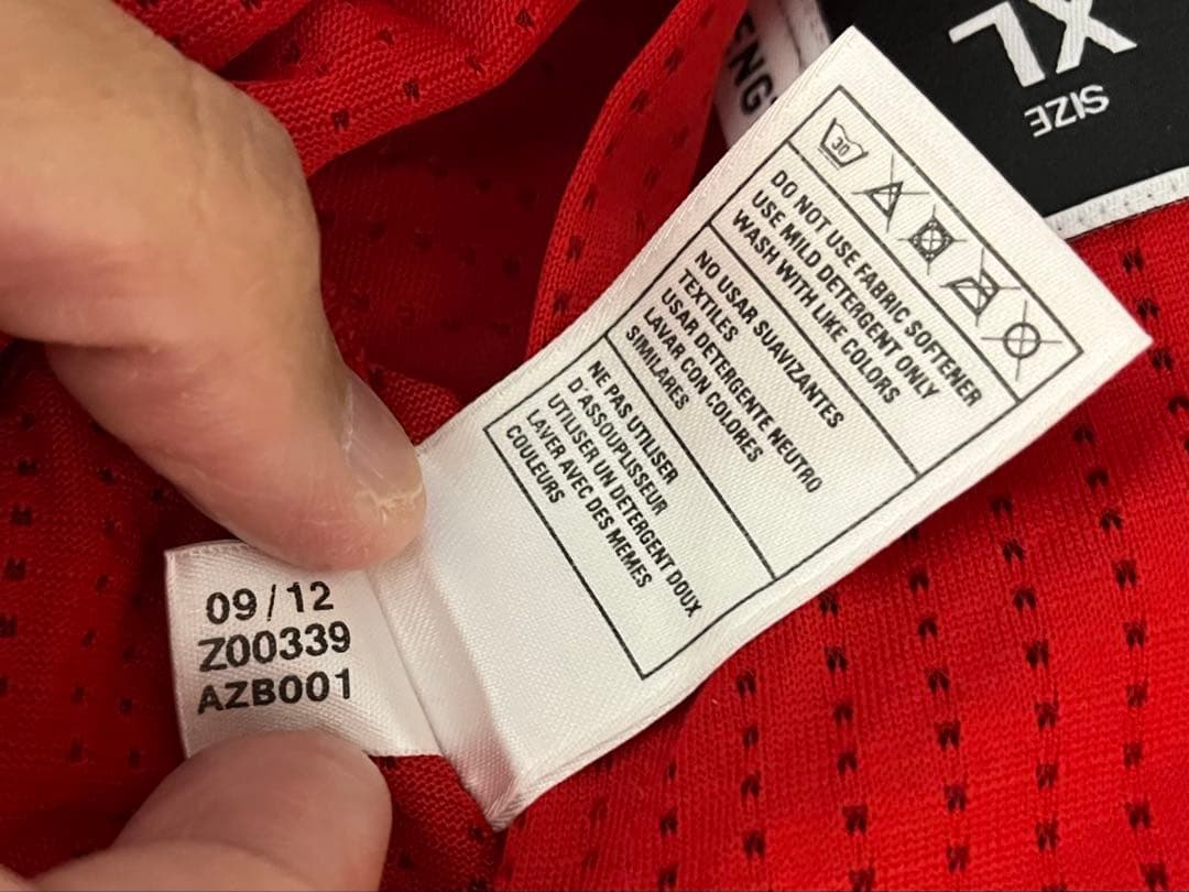 Kirk Hinrich ハインリック 2012 クリスマス 実使用ジャージ