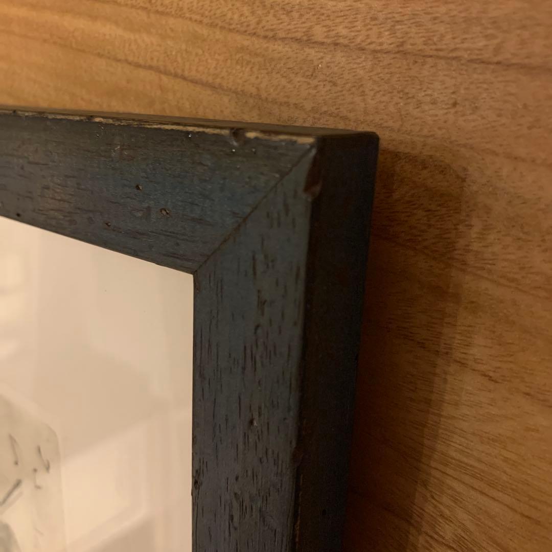 山岡康子　版画　猫とバイオリン