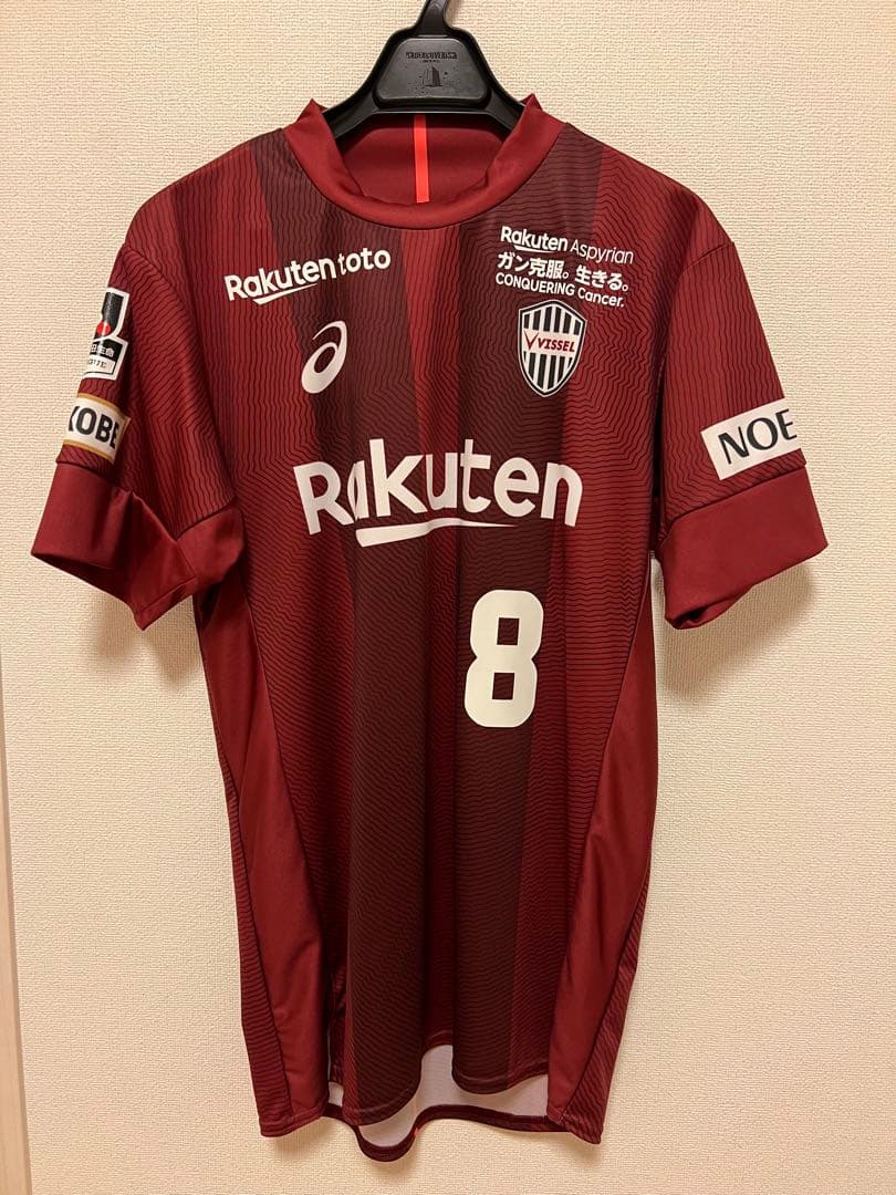 新品ヴィッセル神戸入団時アンドレス・イニエスタユニフォームバルセロナ スペイン