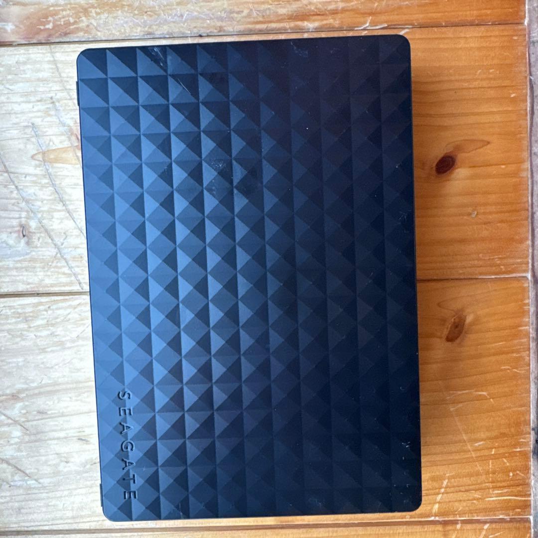 【初期化、動作確認済み】Seagate 大容量6TB 外付けHDD 黒