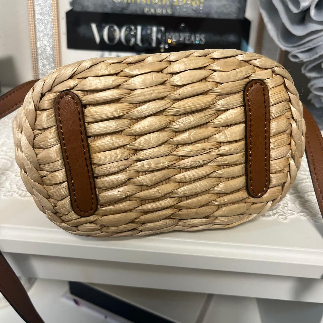 ローレンラルフローレン 2wayミニか ごバッグショルダー ブラウン