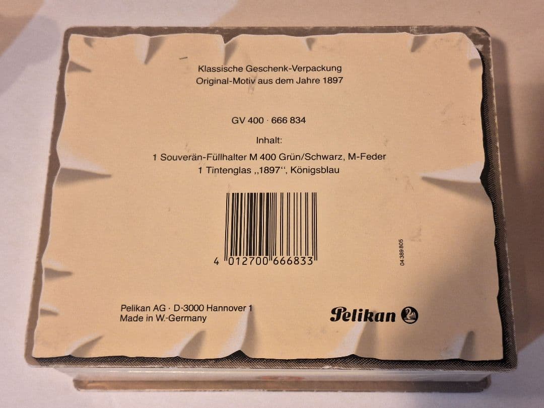 【Pelikan】ペリカン万年筆（GV400）・インク 　※送料込み