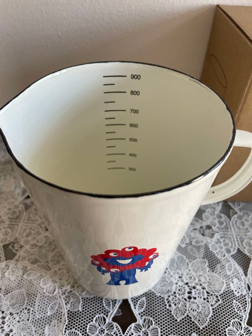 ミャクミャク　ホーロー　メジャーカップ　万博　[完売品]