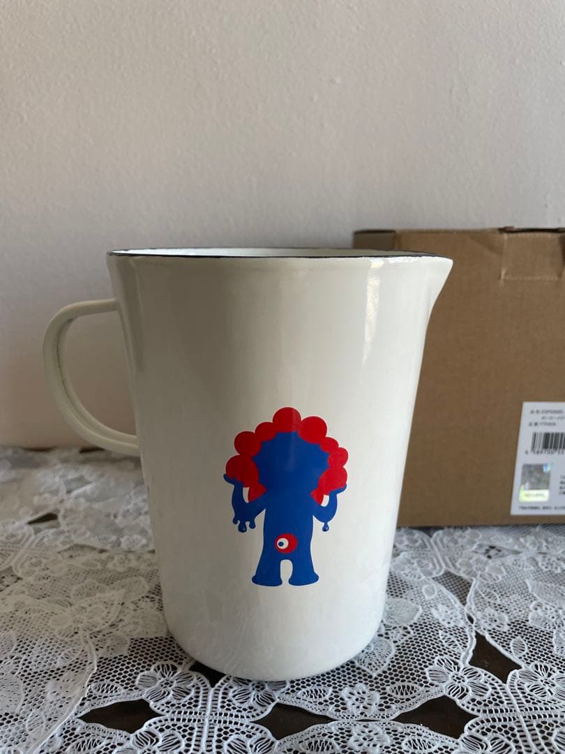 ミャクミャク　ホーロー　メジャーカップ　万博　[完売品]