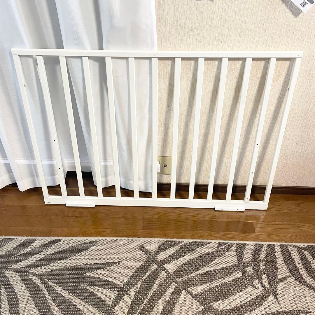 【美品】KATOJI ベビーベッド タチベッド ハイタイプ ホワイト
