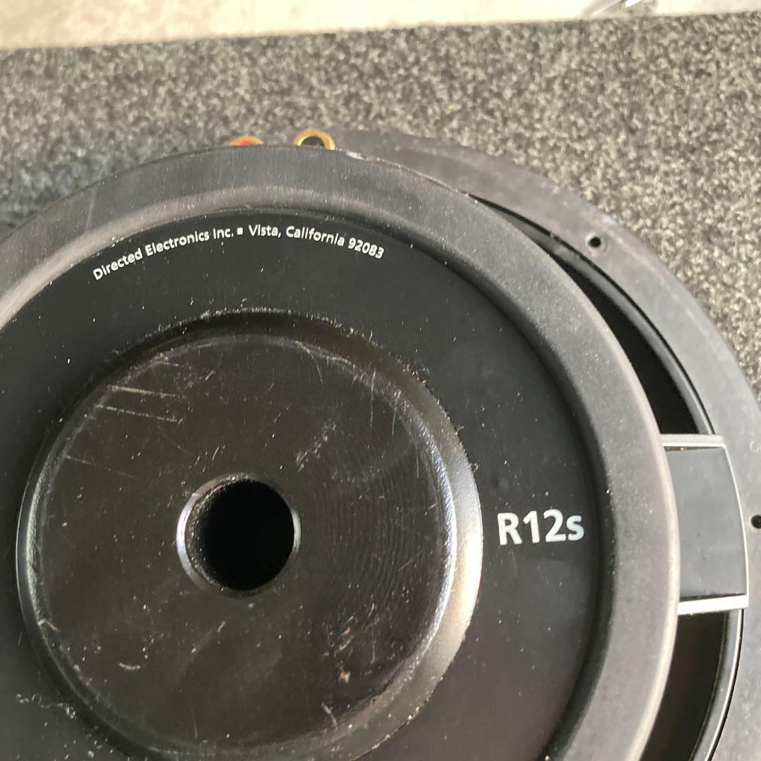 【1000W】R12s デュアルコイル　ads製　サブウーファー　ウーハー　箱