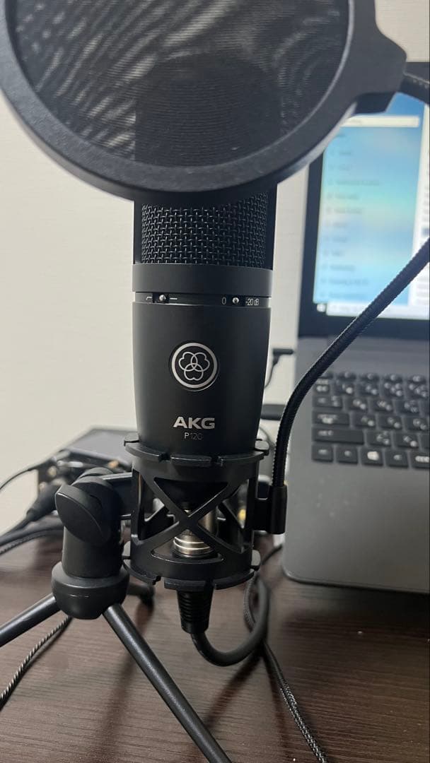 セット｜HPノートPC＋AKGマイク＋Roland Quad-Capture