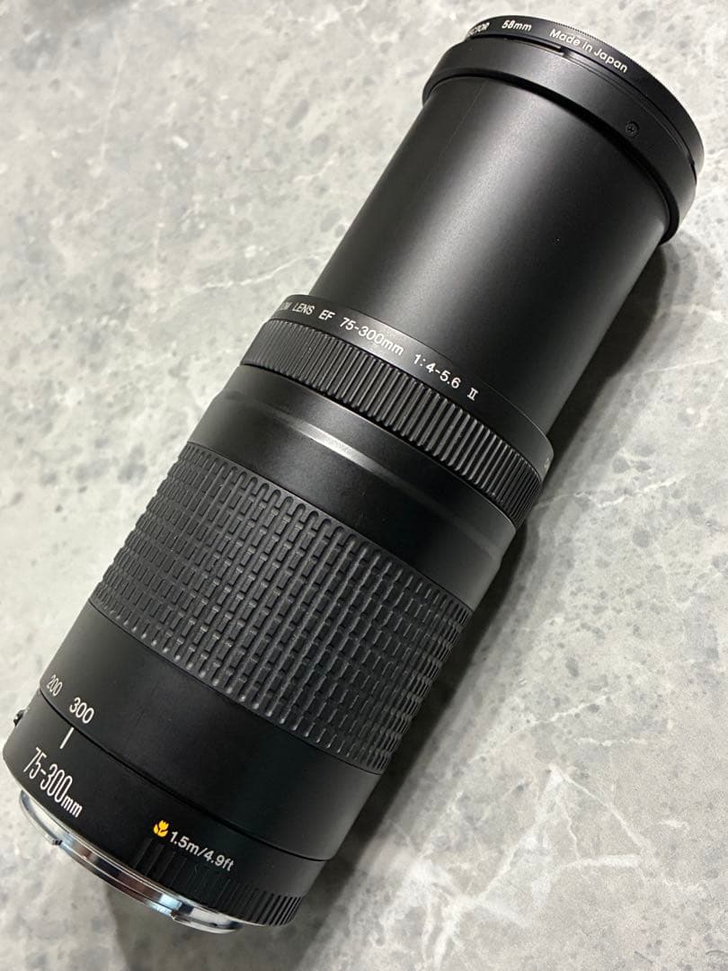 ⭐️美品⭐️Canon EF 75-300mm F/4-5.6 II 望遠レンズ