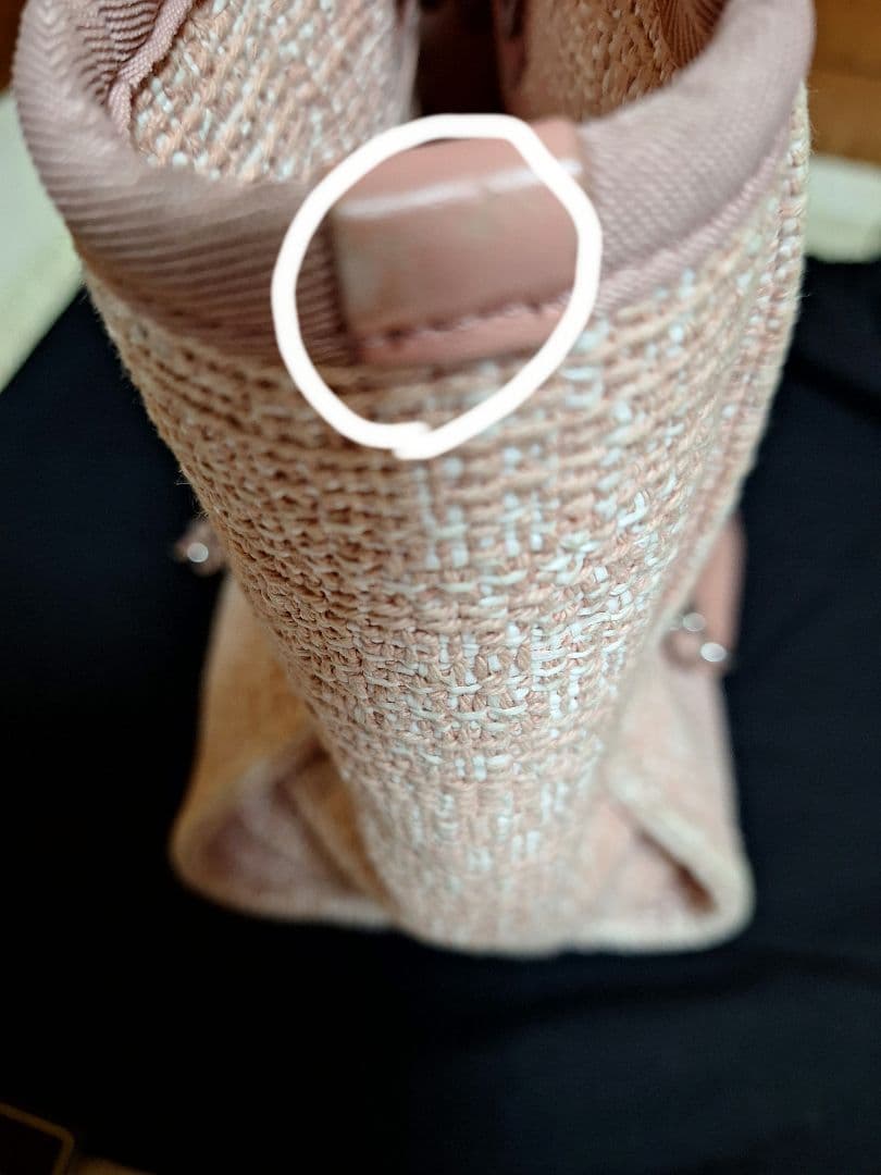 CHANEL ドーヴィルチェーントートバッグ