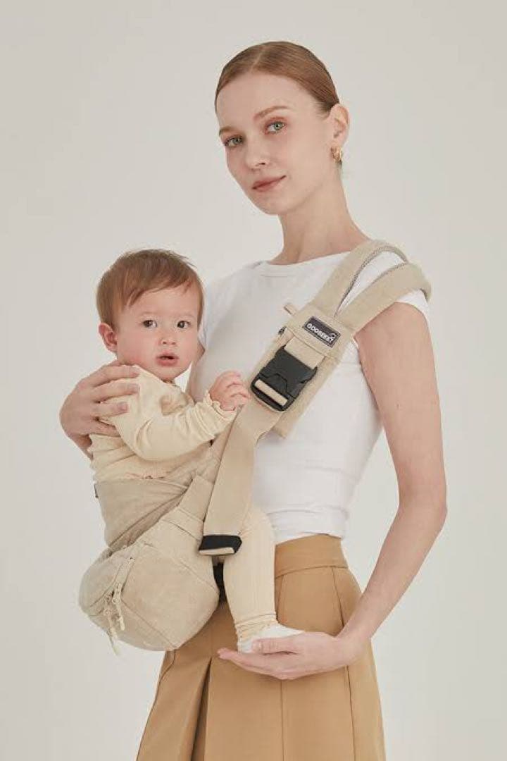 【ほぼ新品】KET 365抱っこ紐プラス（ベージュ）