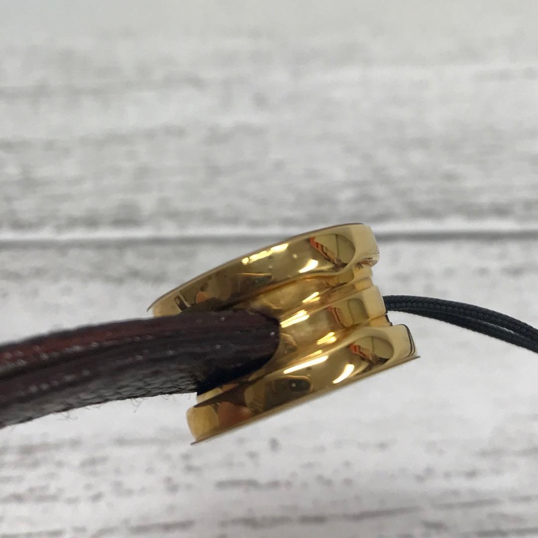 ☆未使用☆BVLGARI レザーストラップ B.zero1 ダークブラウン