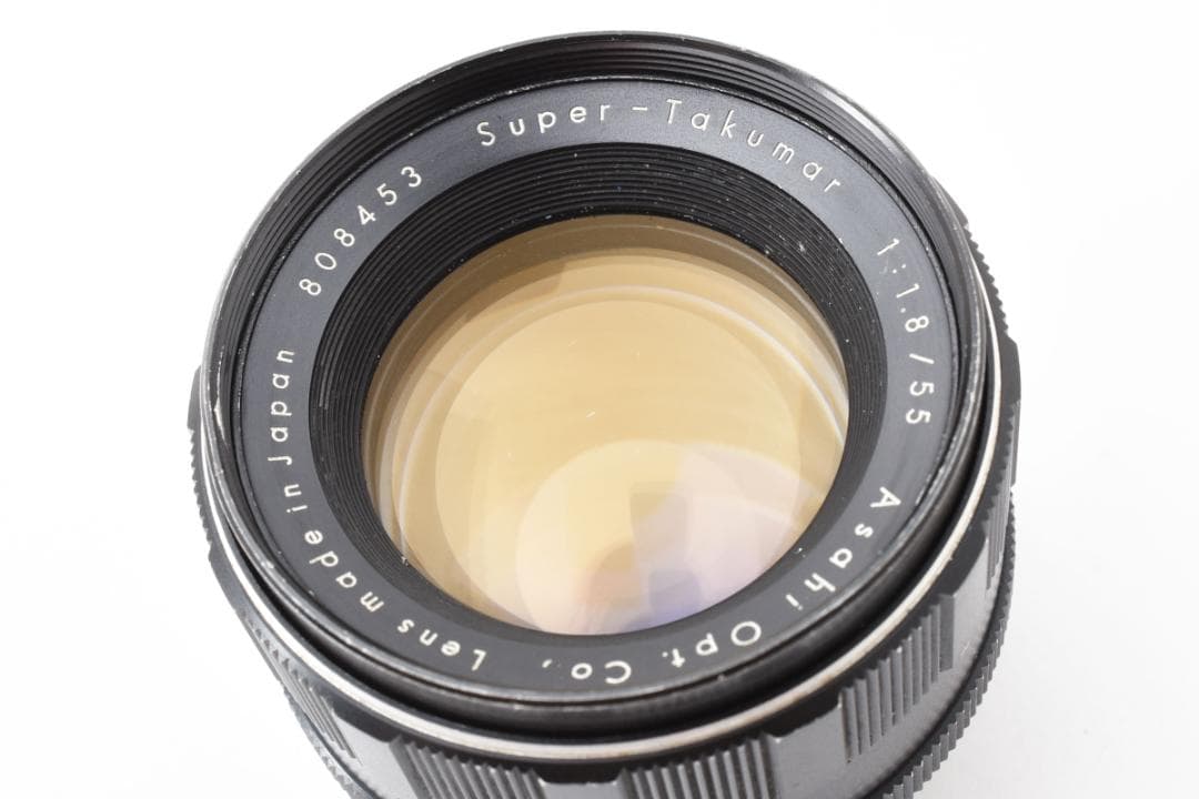 ◎初期型◎ Super Takumar 55mm F1.8 フード付 F0198