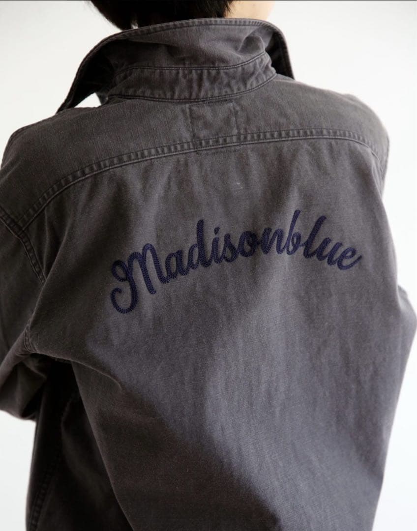 レア！カスタムオプション　madisonblue ハンプトン　シャツ　刺繍　00