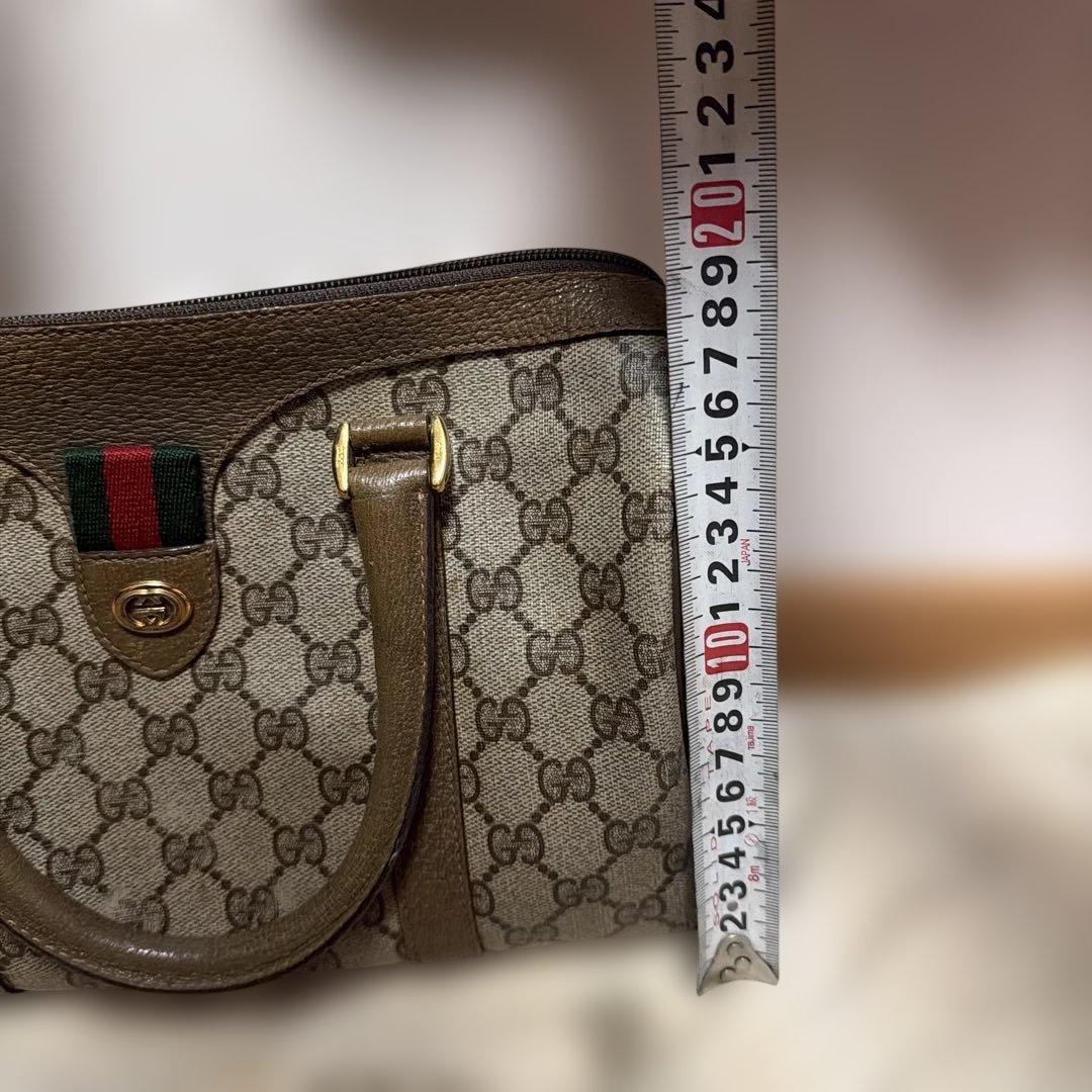 Gucci GGパターン ボストンバッグ 鑑定済み