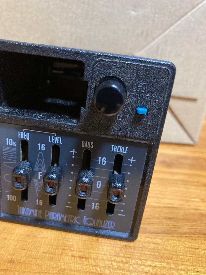 完全動作品 TAKAMINE 赤プリ NPT 初期型 プリアンプ タカミネ 廃盤