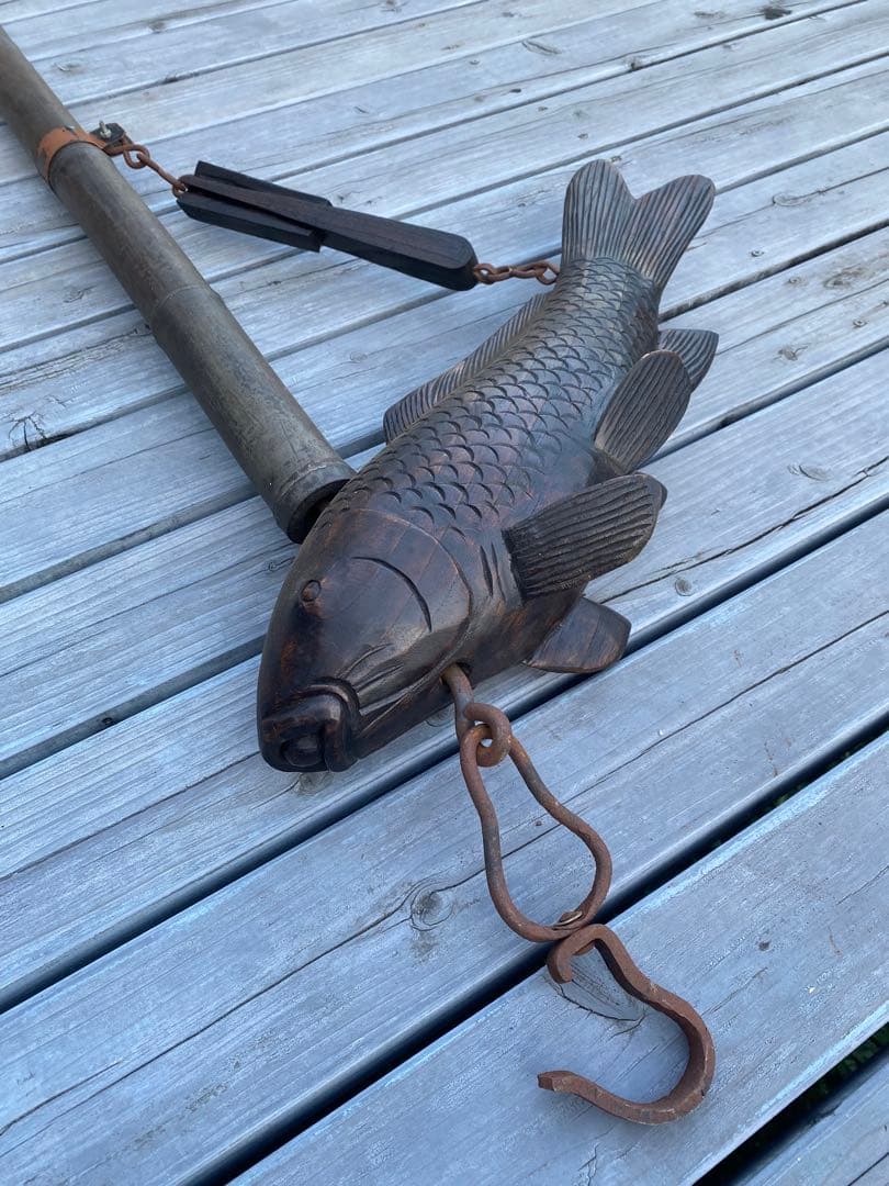 自在鉤　囲炉裏　アンティーク　骨董品　古民家