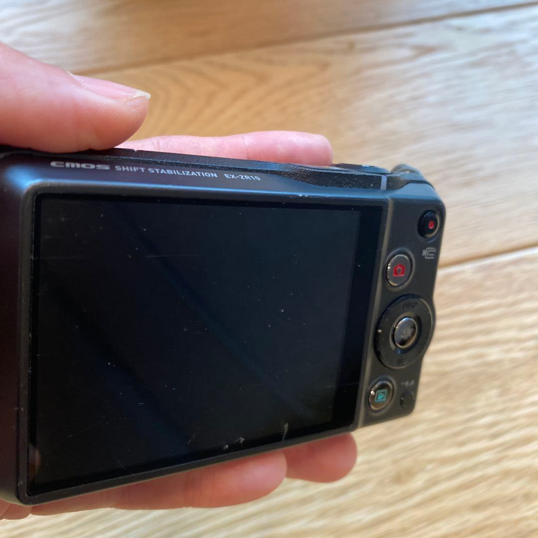 【動作未確認】CASIO EXILIM EX-ZR10 コンパクトデジタルカメラ