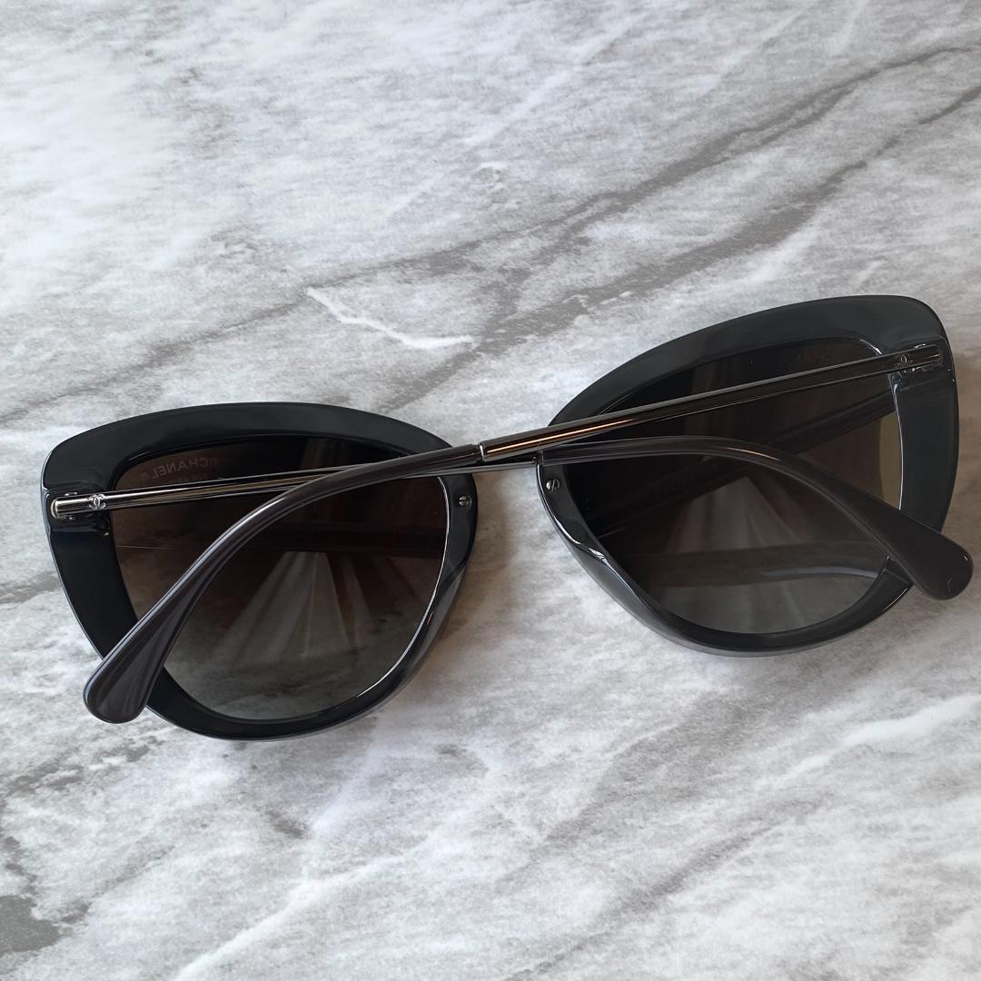 1309【新品 CHANEL】シャネル★サングラス★キャットアイ★ブラウン★茶色