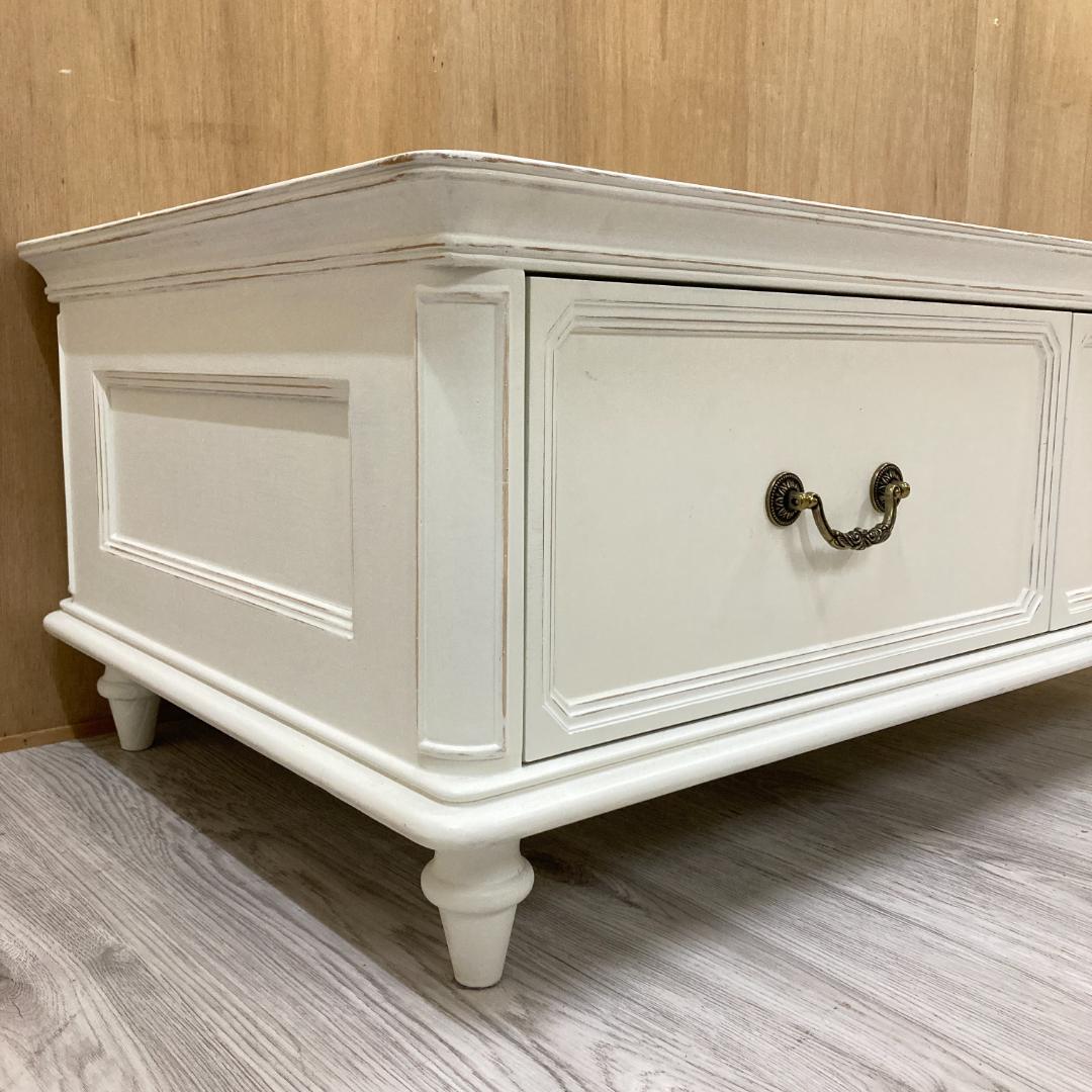 サラグレース リビングテーブル テレビ台　テレビボード　ローボード シャビー