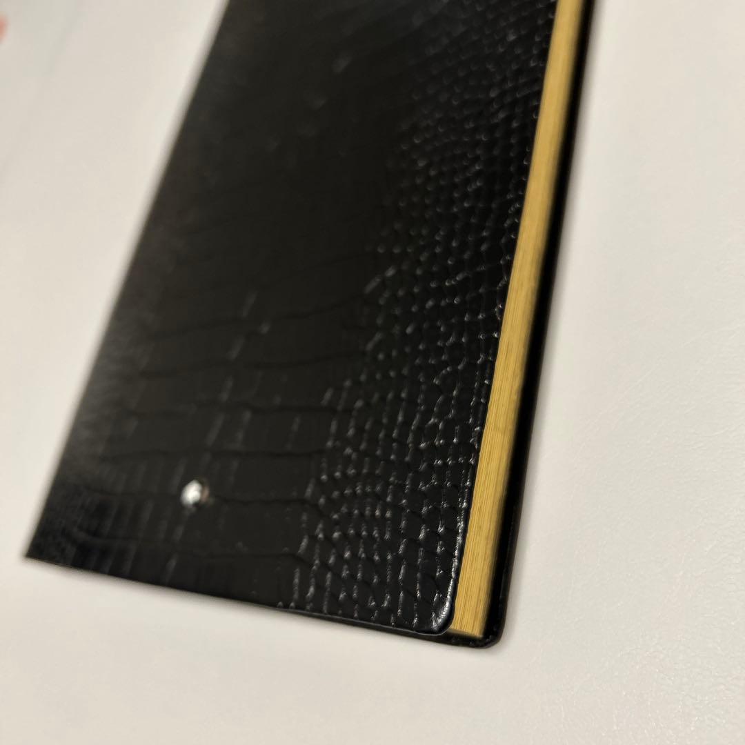 MONTBLANC クロコ　ノート A5
