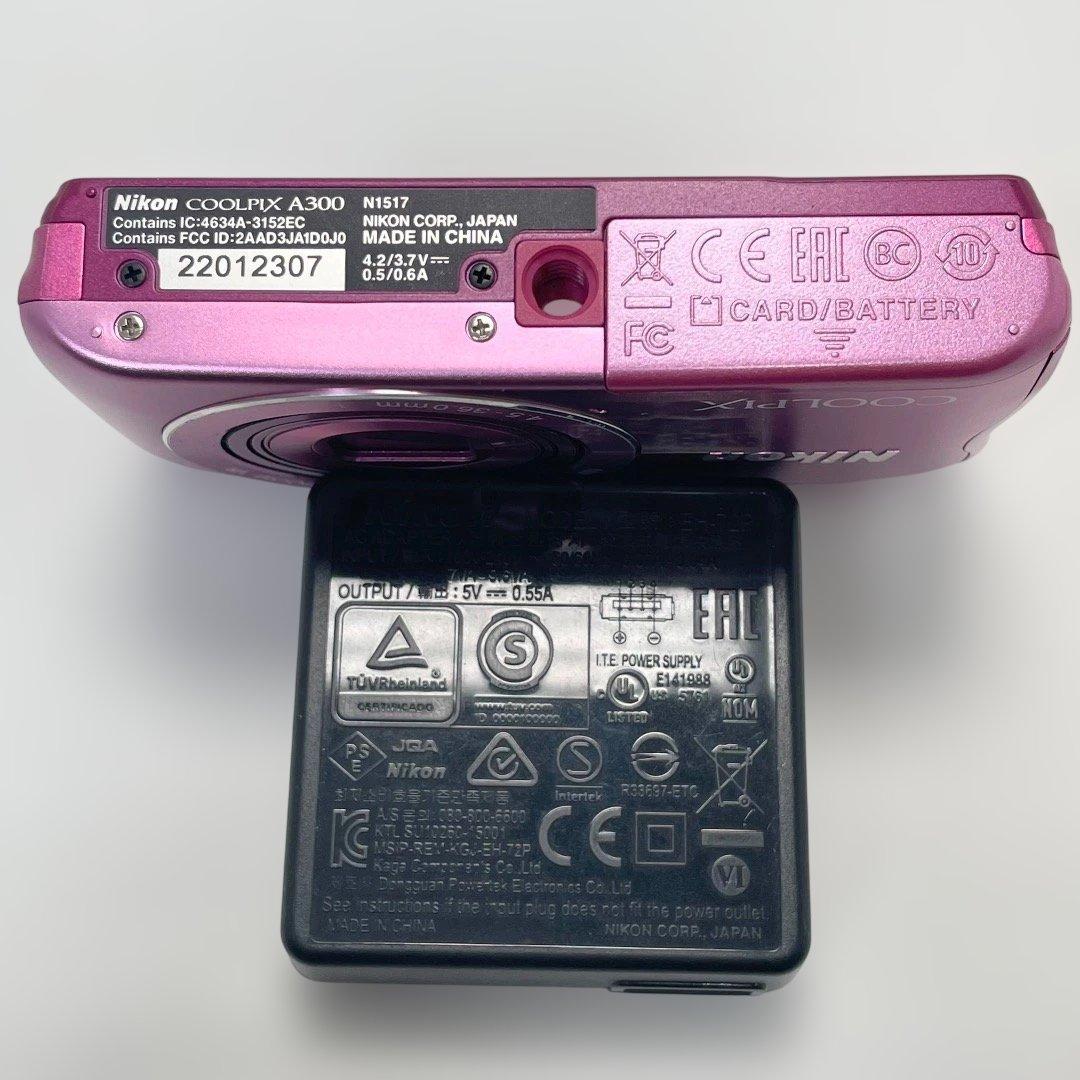 ✨極美品✨Nikon ニコン COOLPIX A300 ピンク Wi-Fi対応