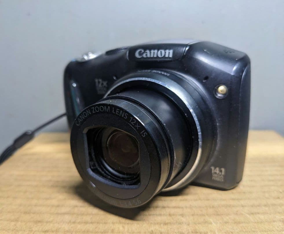 Canon キャノン PowerShot SX150IS ブラック 訳有り現状品