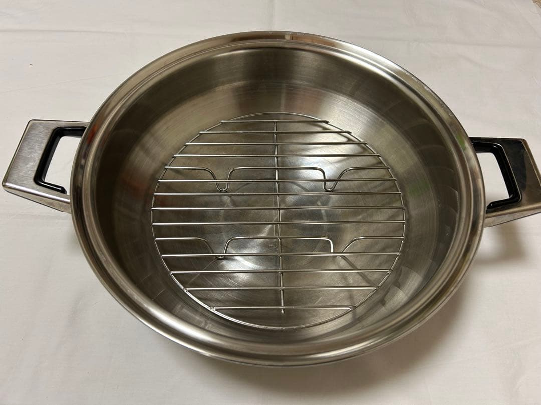 タッパーウェアレインボークッカープレミアムウォック、両手鍋 蒸し器