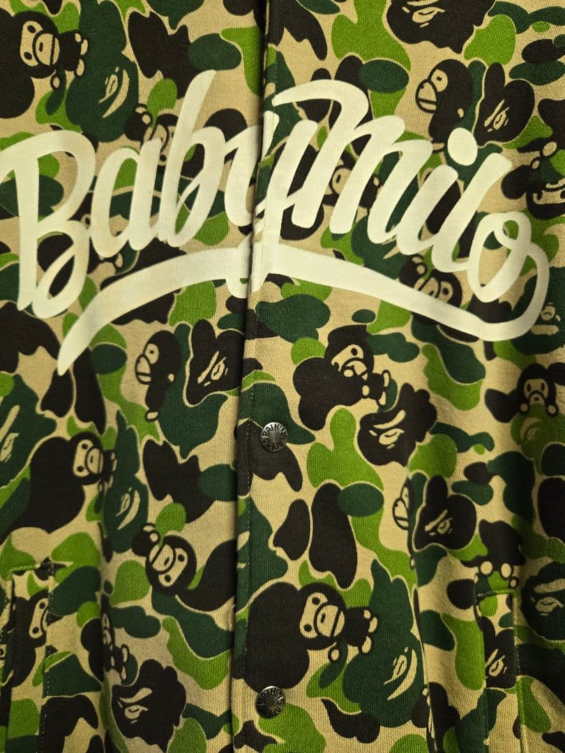A BATHING APE カモフラ柄 カモフラ ボンバージャケット
