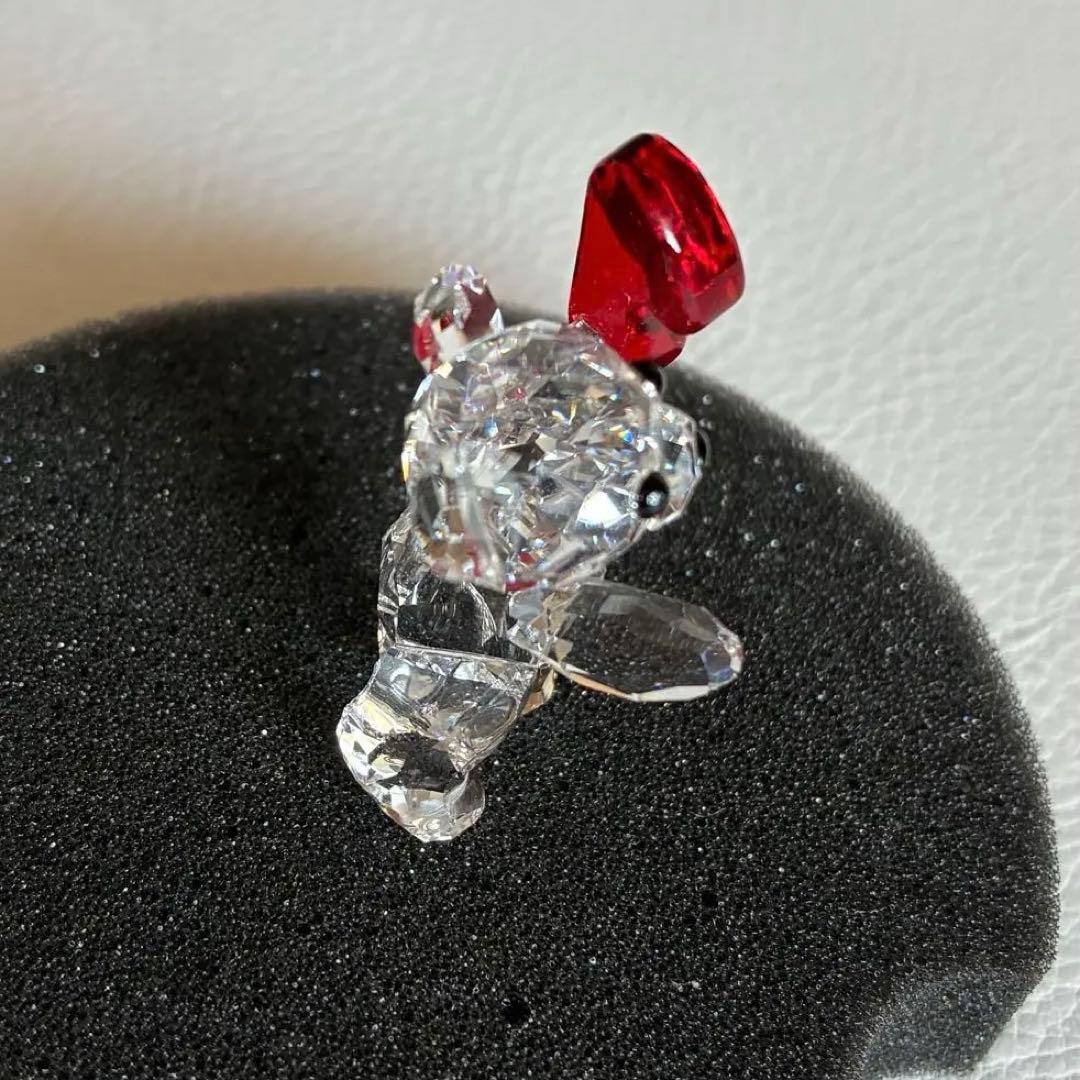 極美品✨スワロフスキー　クリスベア　ナンバーワン　数字　NO.1　誕生日　箱付き